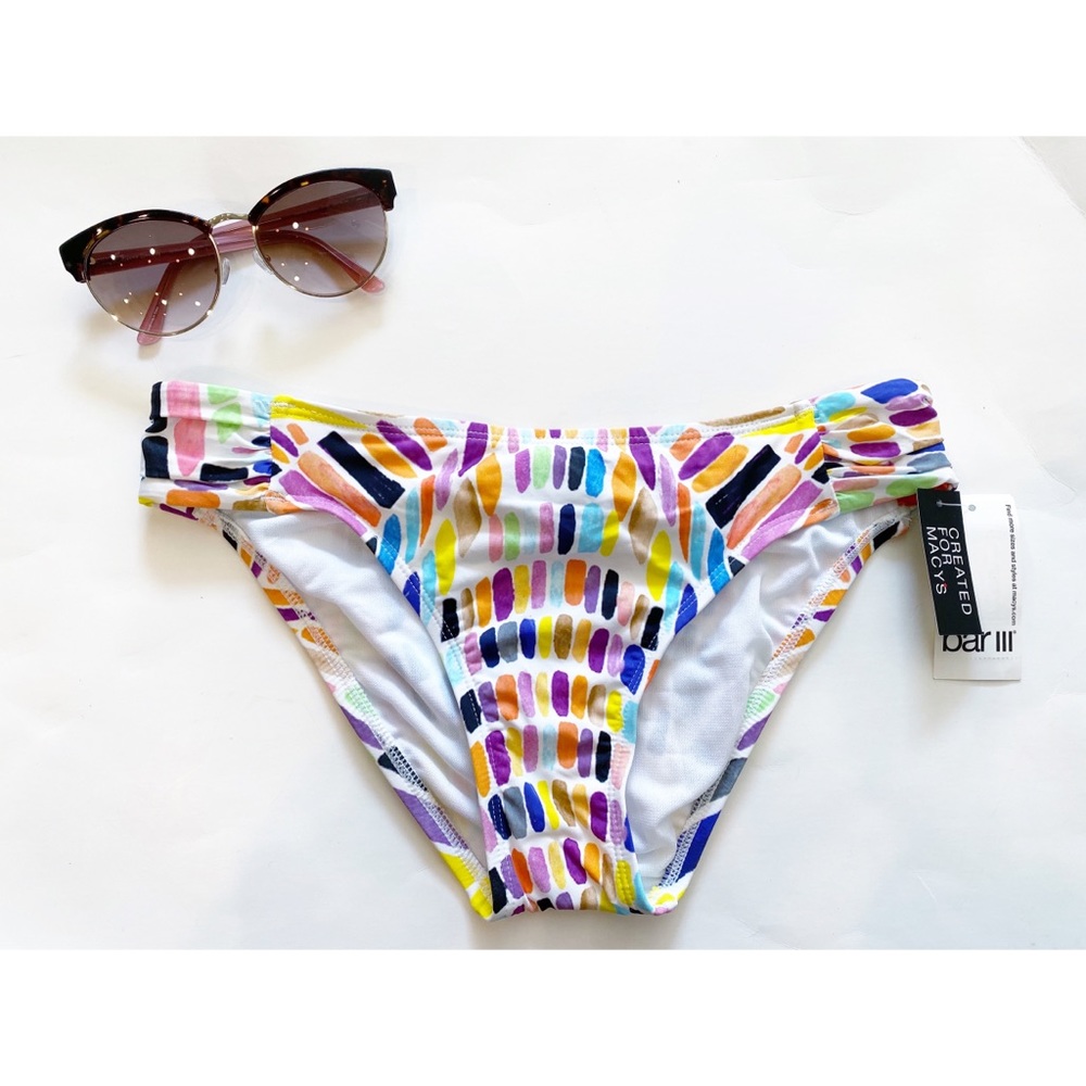 Bar III Bikini Swimsuit Bottoms Separates 4/25 New